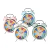 Colorful children's early education alarm clock with cute cartoon design and voice time announcement, a great helper for family learning and cognitive enlightenment Item Picture